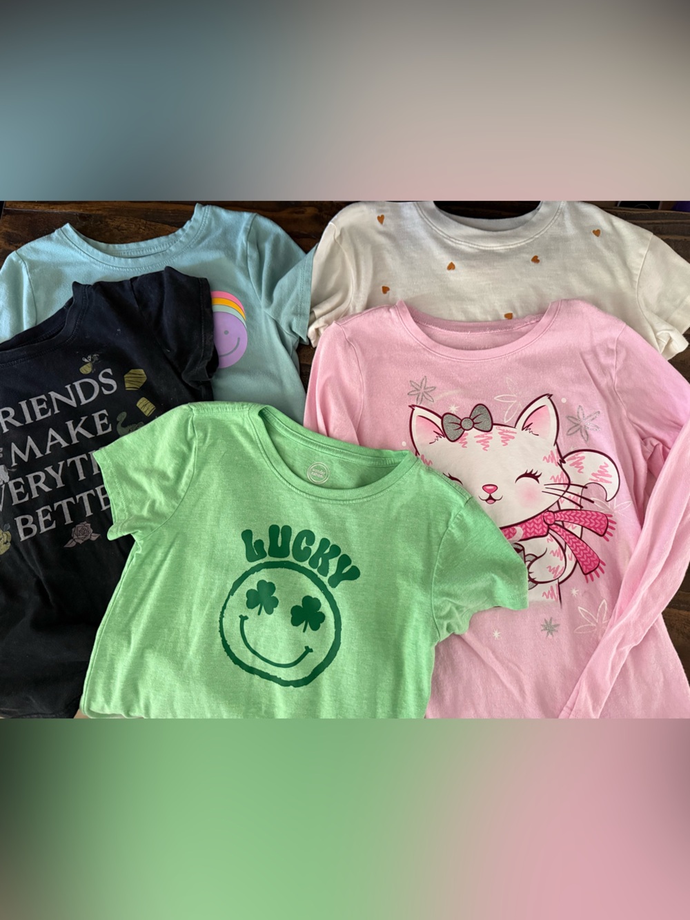 Girls Medium Shirt Bundle